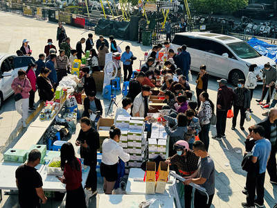 徐州鼓樓環(huán)城街道 農(nóng)副產(chǎn)品進(jìn)社區(qū) 搭建消費(fèi)新場(chǎng)景